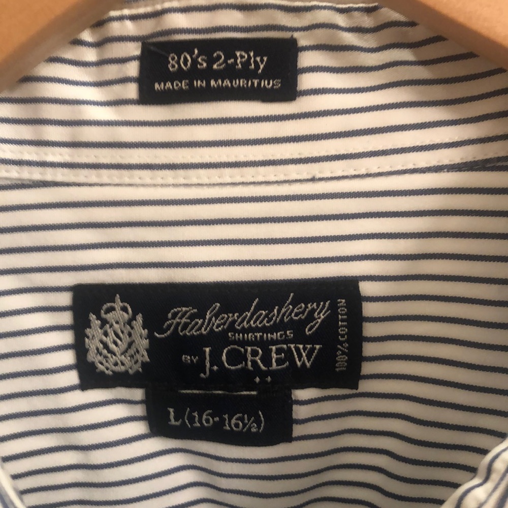 J Crew Men’s Striped Shirt